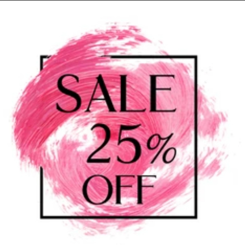 25% OFF Any 3 Items